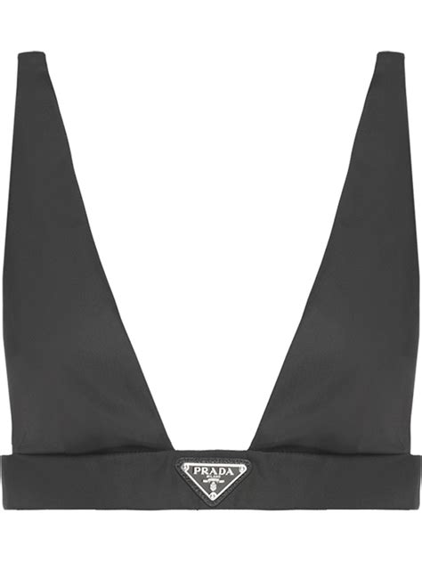 black prada bralette|Prada Re.